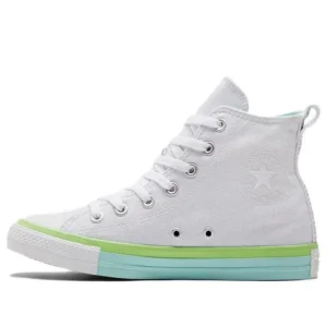 (WMNS) Converse Chuck Taylor All Star 'White Green' A00543C