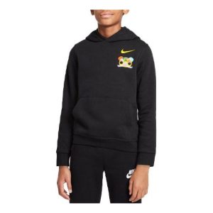 (GS) Nike CNY Chinese New Year's Edition Fleece Lined Stay Warm Sports Boy Black DQ9133-010