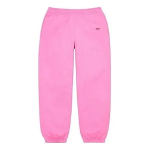 Supreme Small Box Sweatpants 'Pink' SUP-SS22-299
