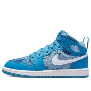 (PS) Air Jordan 1 Mid 'Washed Denim' DM8952-400