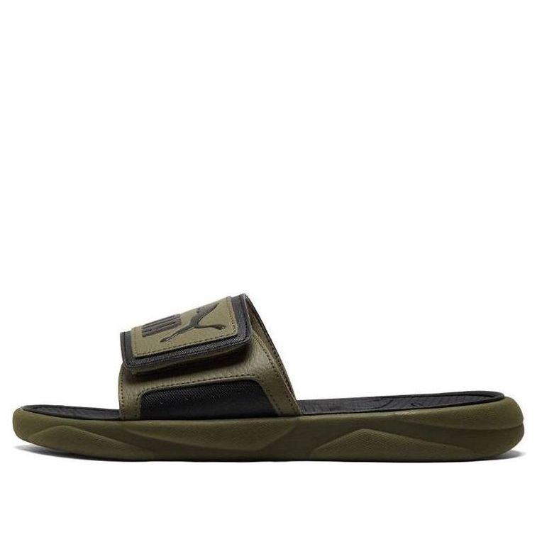 PUMA Royalcat Comfort Slides 'Dark Green Moss' 372280-14