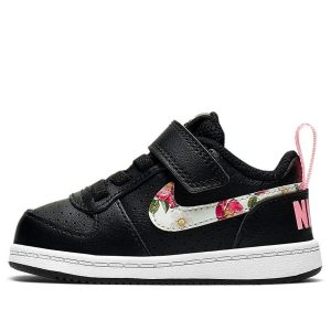 (TD) Nike Court Borough Low VF 'Black Pink' BQ7033-001