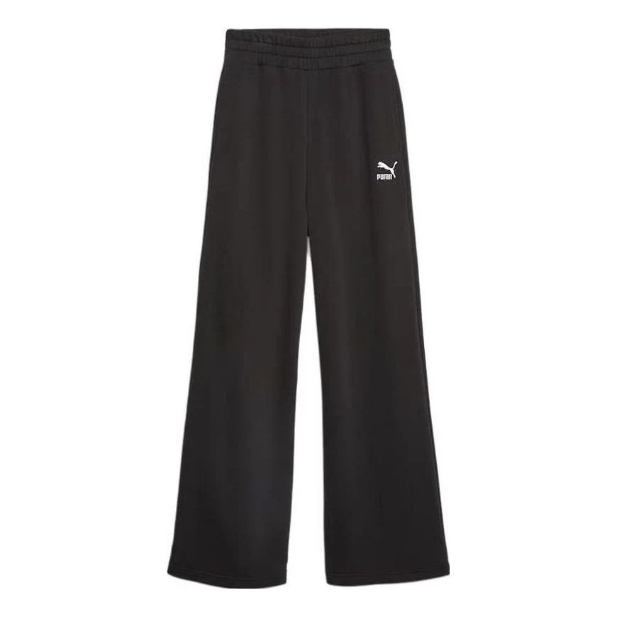 (WMNS) PUMA Classics Relaxed Sweatpants 'Black' 623458-01