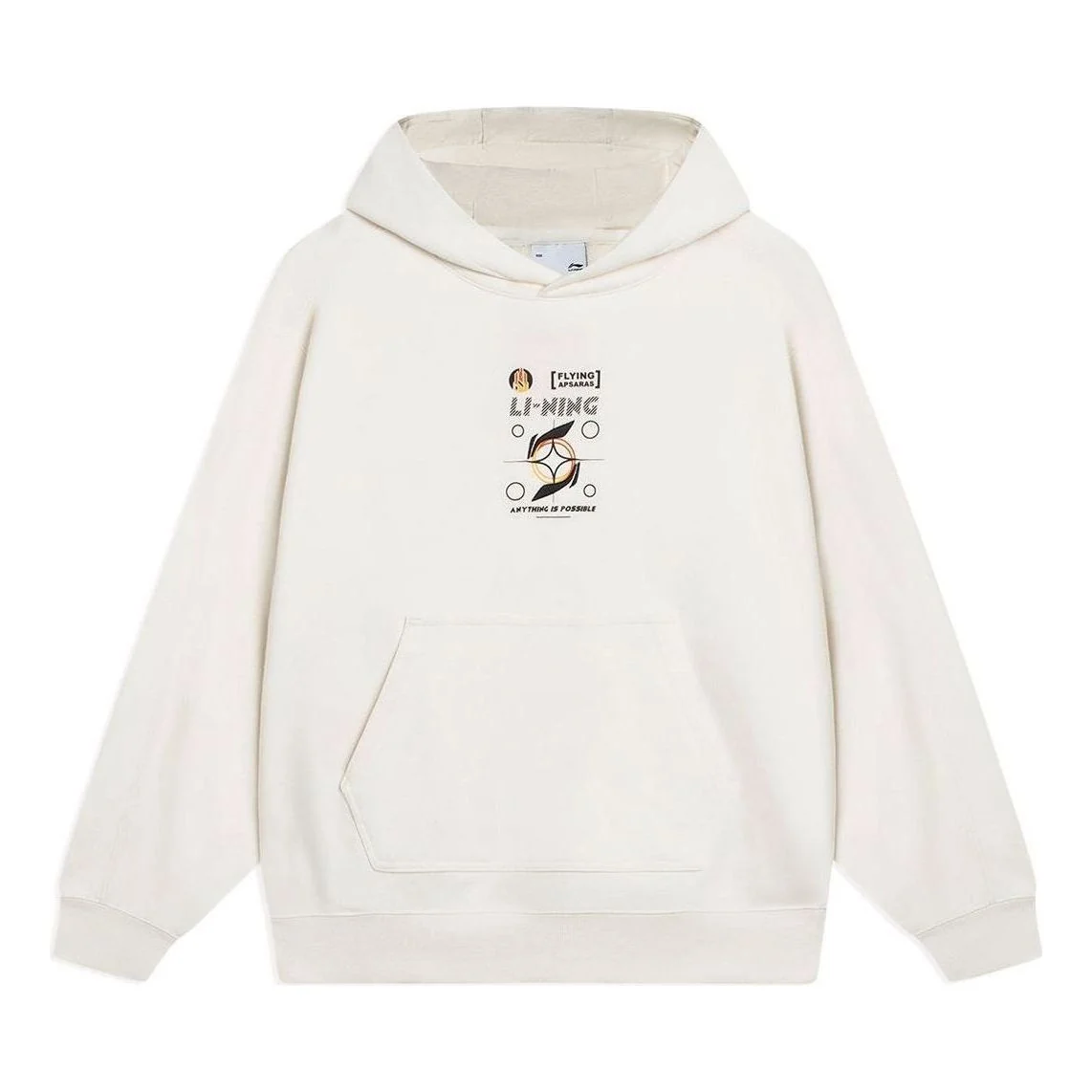 Li-Ning Logo Print Hoodie 'White' AWDT065-3