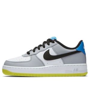 (GS) Nike Air Force 1 'Grey Volt' 596728-051