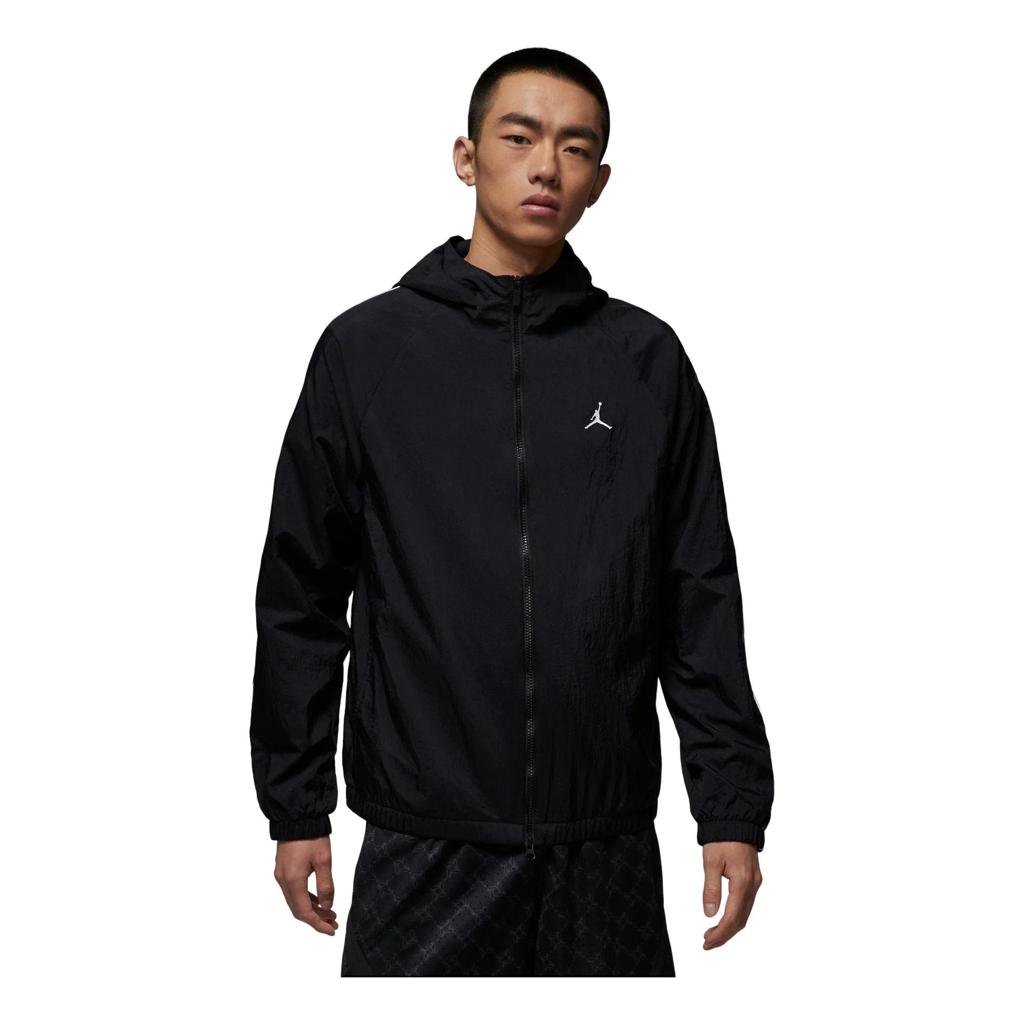 Air Jordan Sport Classic Hooded Jacket 'Black' IB2242-010