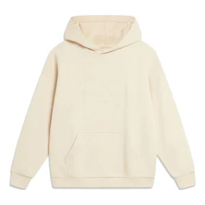 Li-Ning Anything Is Possible Logo Hoodie 'Creamy White' AWDT757-1