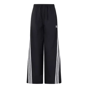 (WMNS) adidas Originals Oversize Track Pants Asia Sizing 'Black White' JJ3359