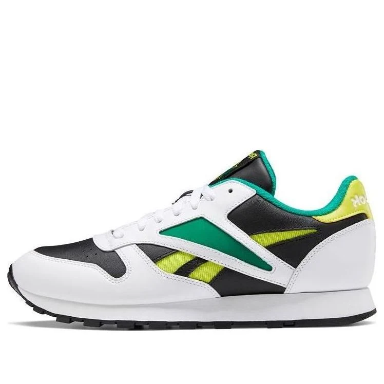 Reebok Classic Leather Mark 'Black Hero Yellow' EF7848