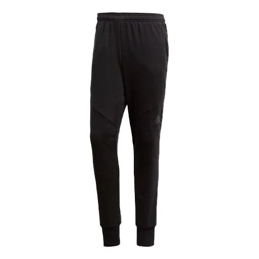 adidas Zipper Front Bag Exercise Pants Men Black CG1508