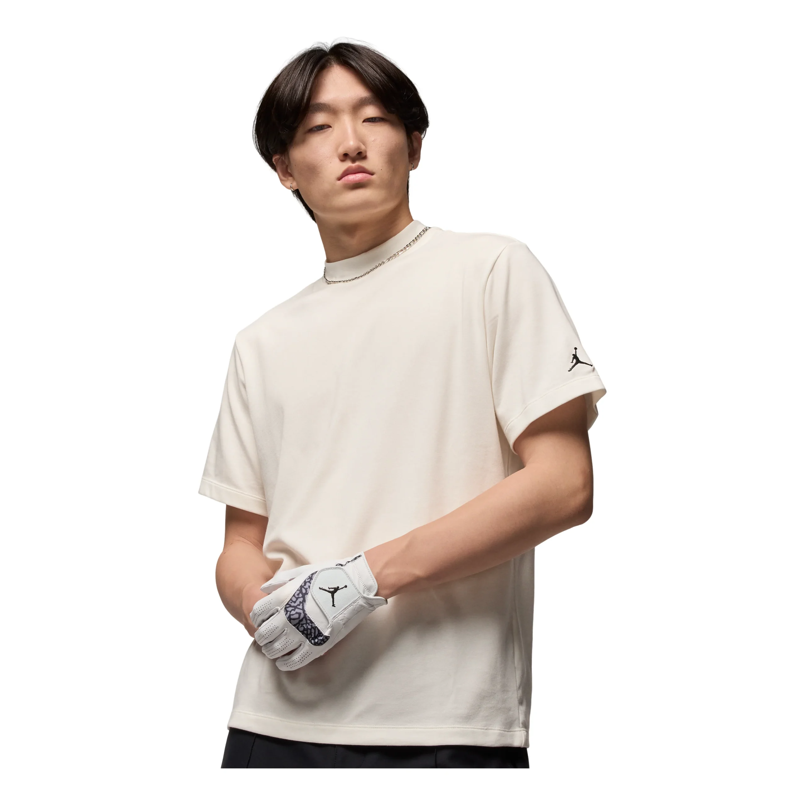 Air Jordan Sport Dri-FIT Mock Neck Golf Top 'Sail' IB2831-133
