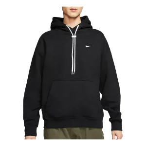 Nike Lab Solid Hooded Sweatshirt For Men Black CD6393-011