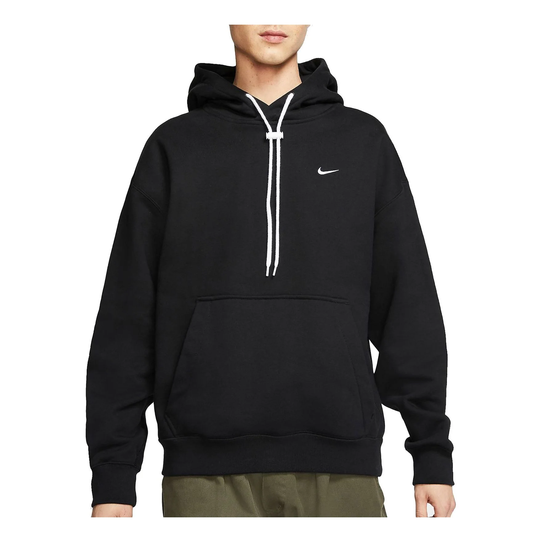 Nike Lab Solid Hooded Sweatshirt For Men Black CD6393-011