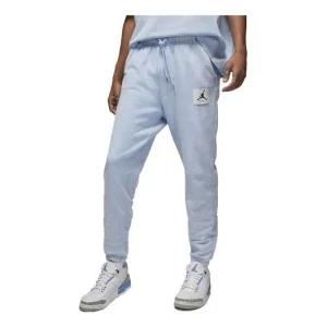 Air Jordan Flight Fleece Washed Pants 'Ice Blue' DR3089-411