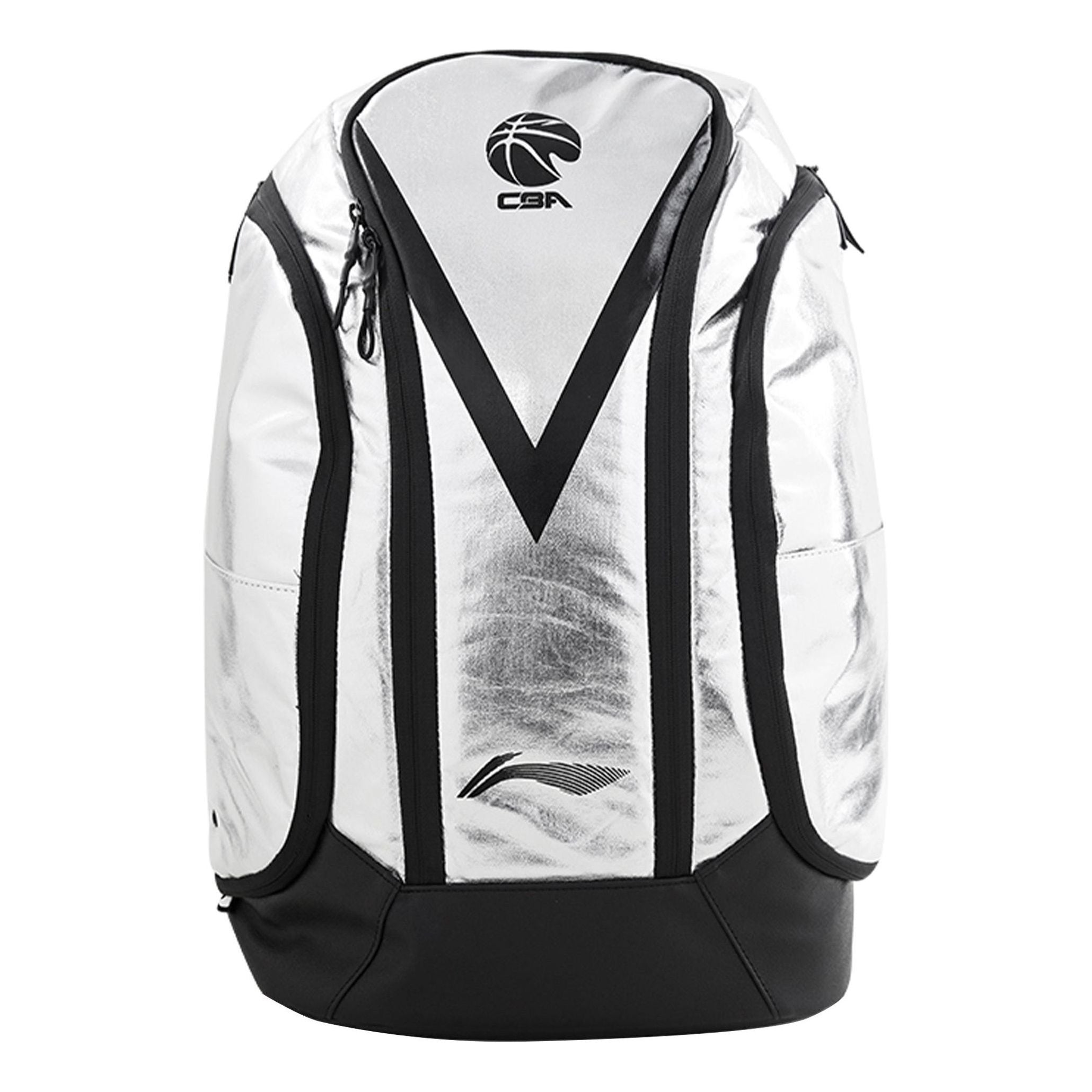 Li-Ning CBA All Star Player Backpack 'Silver Black' ABSR176-3