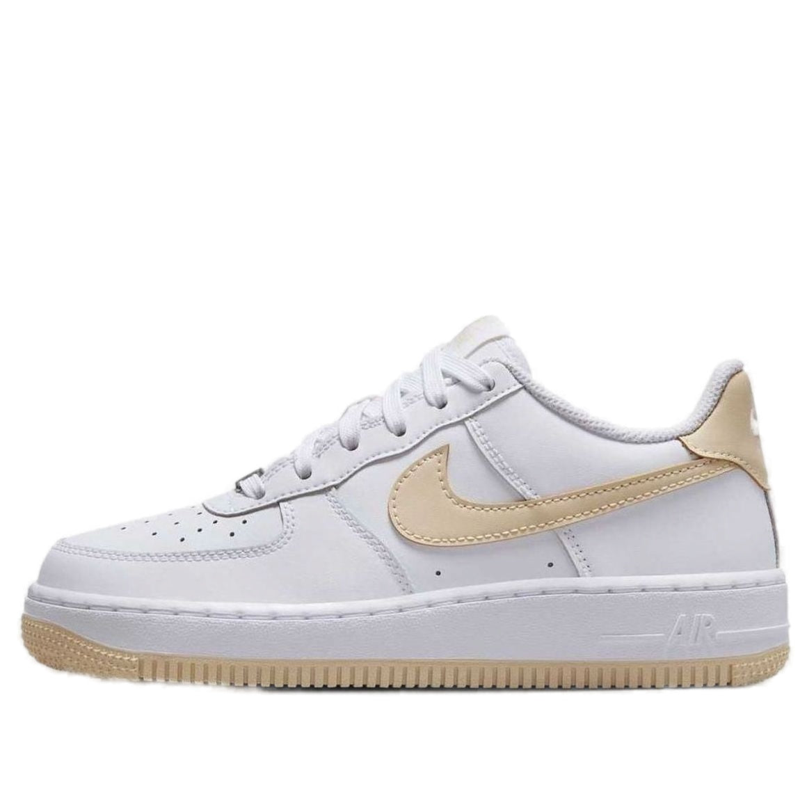 (GS) Nike Air Force 1 'White Light Khaki' FV5948-118