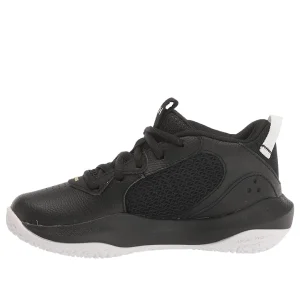 (PS) Under Armour Lockdown 6 Basketball Shoes 'Black White' 3025618