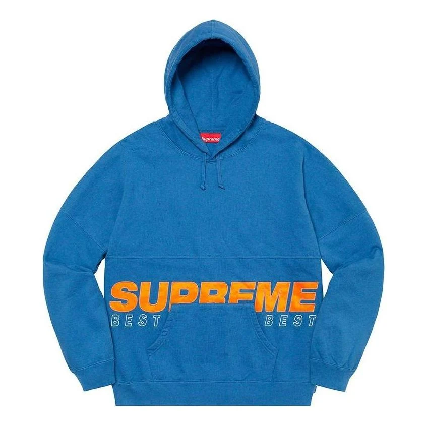 Supreme Best Of The Best Hoodie 'Blue Orange' SUP-FW20-111
