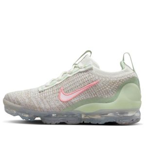 (GS) Nike Air VaporMax 2021 Flyknit 'Sail Honeydew 'Graygreen Pink' DB1550-103