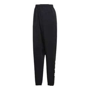 Men's adidas E Lin T Stanfrd Logo Training Bundle Feet Sports Pants/Trousers/Joggers Black DQ3099