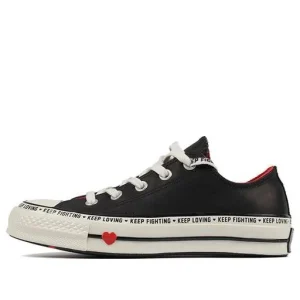 (WMNS) Converse Chuck 70 Low 'Love Graphic - Black' 563473C