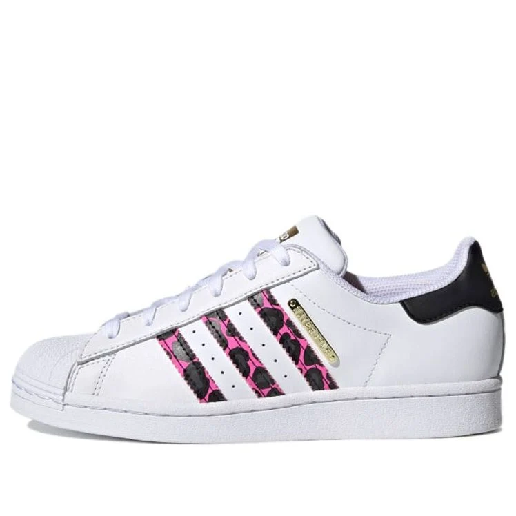 (WMNS) adidas originals Superstar 'White Black Gold' FX6037