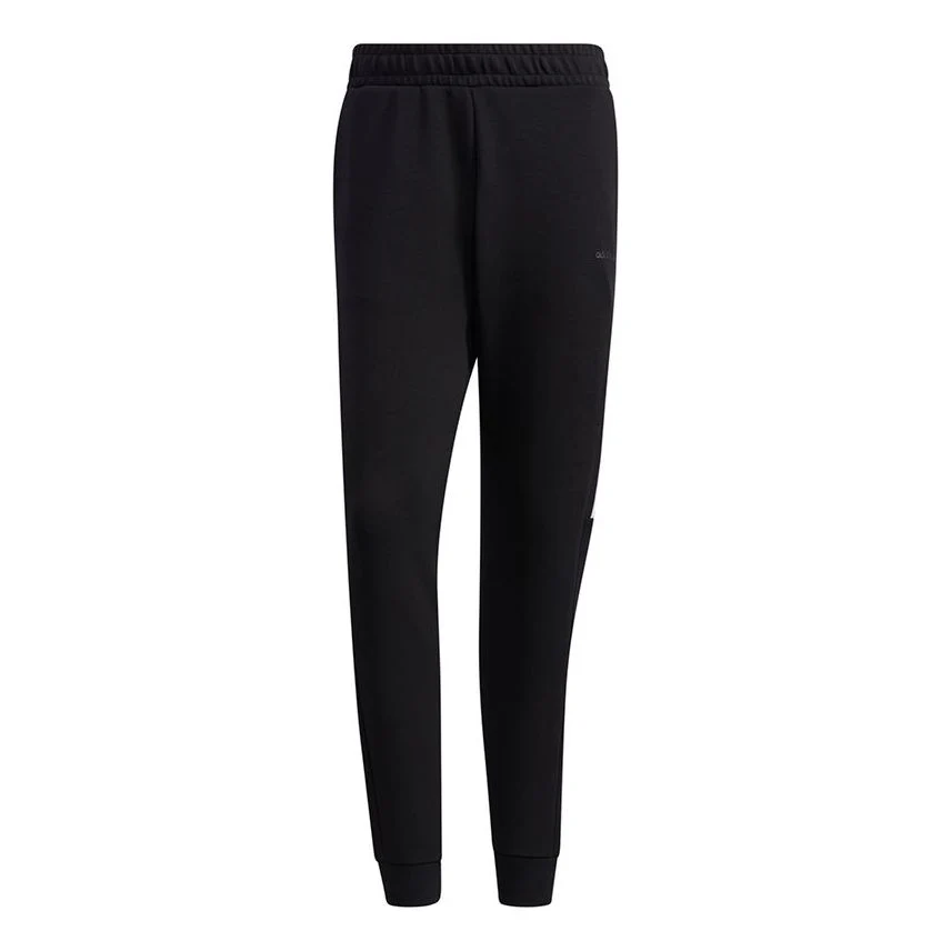 adidas neo M Cs Db Tp 2 Logo Stripe Athletics Sports Knit Bundle Feet Pants Black GP5681