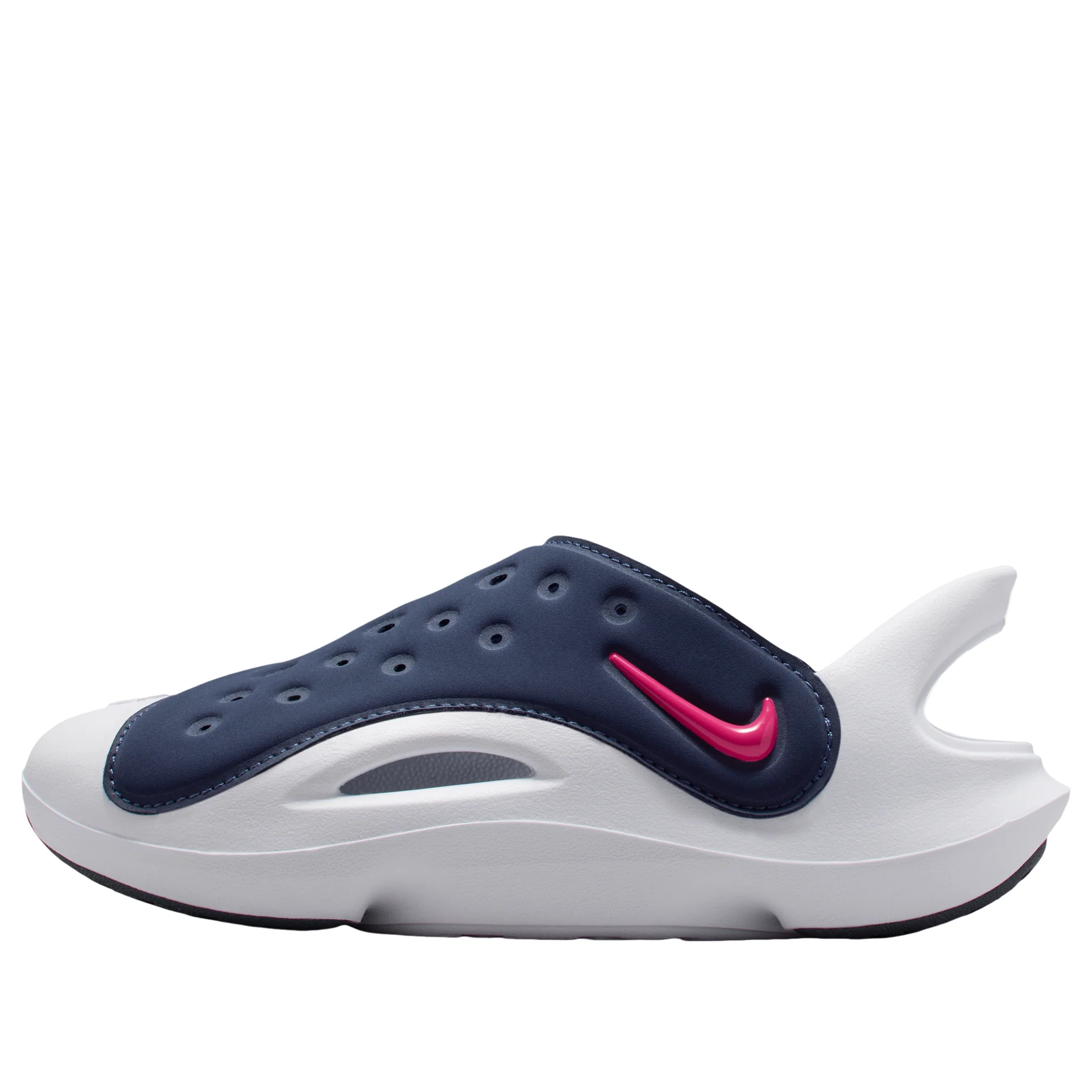 (PS) Nike Aqua Swoosh Sandal 'Midnight Navy Rush Pink' FN0876-401