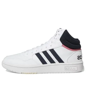 (WMNS) adidas Hoops 3.0 Mid Classic Shoes 'White Legend Ink' GW5455