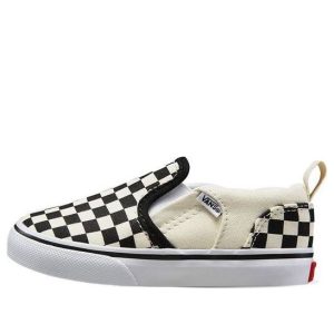 (TD) Vans Slip-on Checkers 'Black Natural' VN000XE9IPD