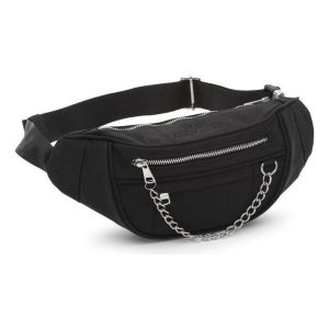 (WMNS) Vans x Sandy Liang Chain Fanny Pack 'Black' VN0A4MX9BLK1