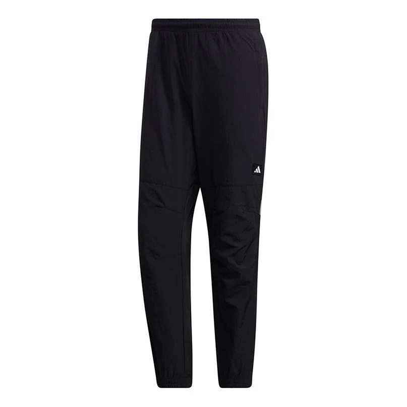 Men's adidas logo Casual Black Sports Pants/Trousers/Joggers GM4437