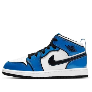 (PS) Air Jordan 1 Mid SE 'Signal Blue' BQ6932-402