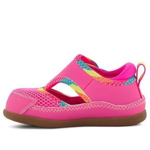 (TD) UGG Delta Closed Toe Sandal 'Pink Rainbow' 1117242T-PINK