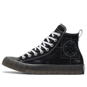 Converse Untitled Canvas Shoes Black/White 173207C
