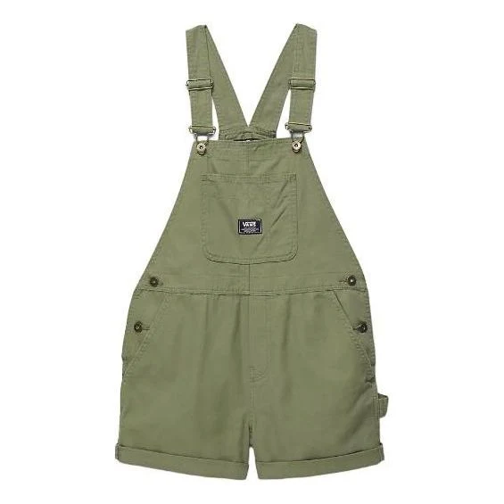 (WMNS) Vans Ground Work Shortalls 'Green' VN0A5LMWAMB
