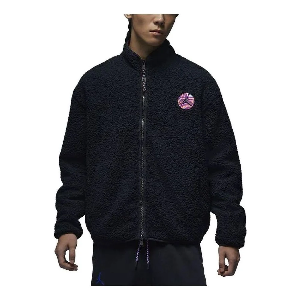 Air Jordan Fearless Full-Zip Winter Jacket 'Black' FV4017-010
