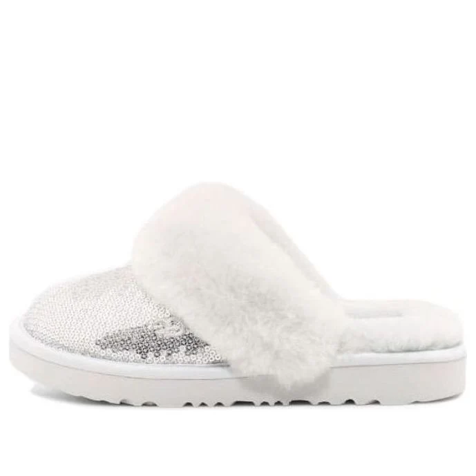 (PS) UGG Cozy II Mirror Ball Slipper 'Silver' 1151772K-SLVR