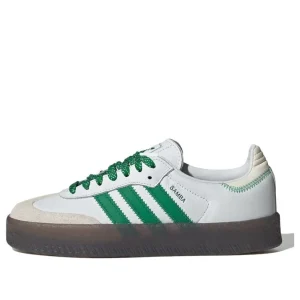 (WMNS) adidas Sambae 'Cloud White Green' IE9105