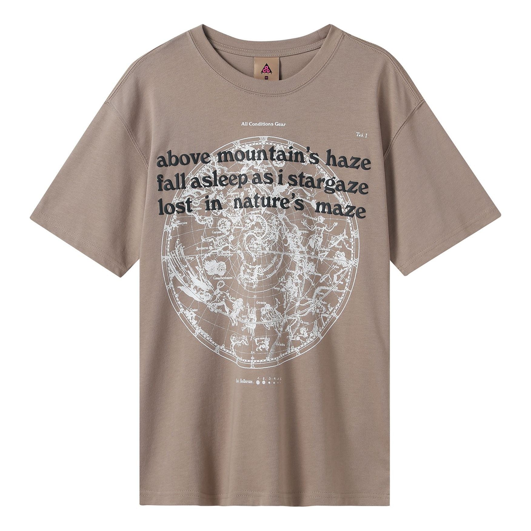 Nike x ACG Stargaze Athleisure Casual Sports Round Neck Short Sleeve Khaki DC4087-247