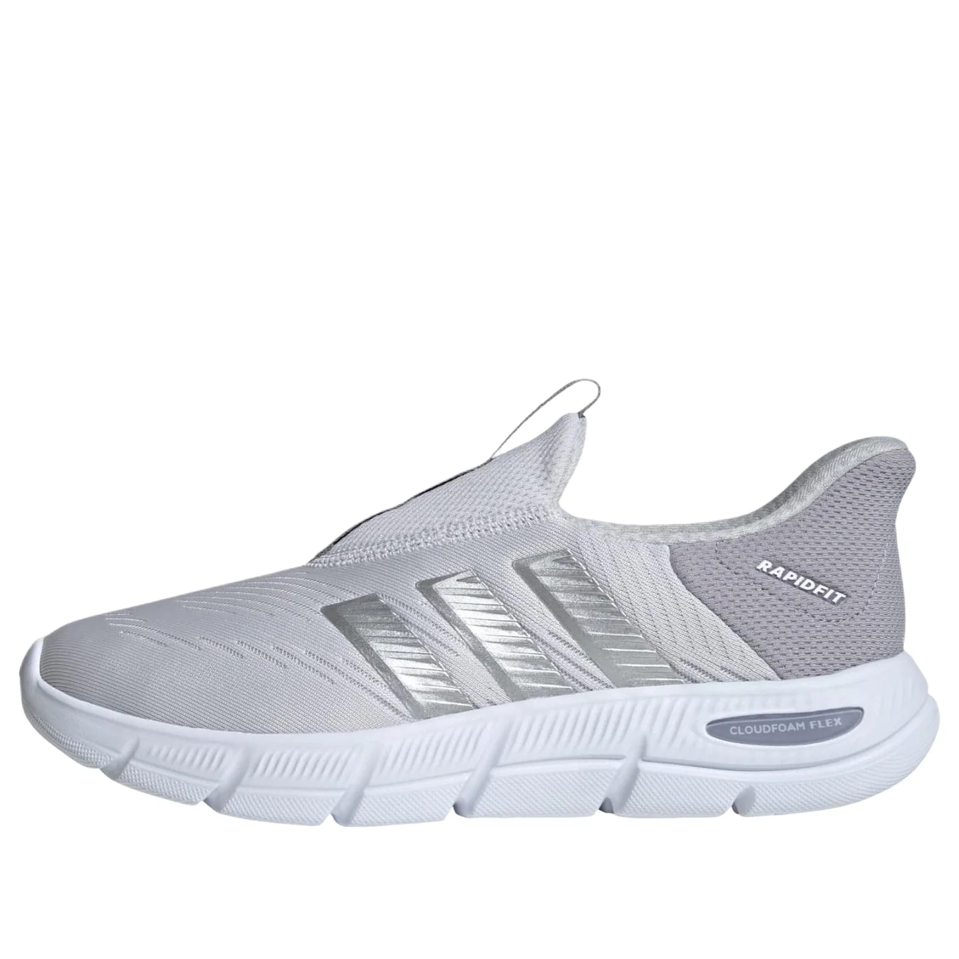(WMNS) adidas Cloudfoam Flex Lounge Rapidfit 'Dash Grey Silver Metallic' HQ4942