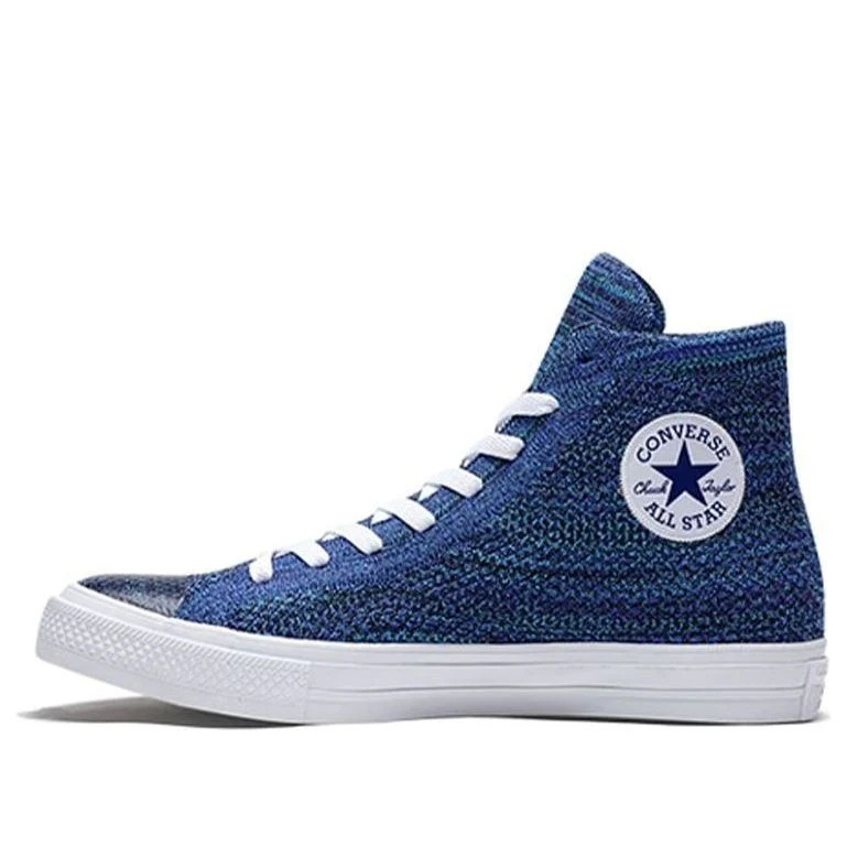 Converse x Nike Chuck Taylor All Star Flyknit Hi 'True Indigo' 157507C