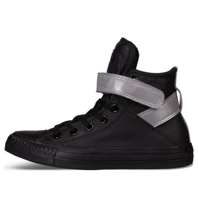 (WMNS) Converse Chuck Taylor All Star Brea Hi 'Reflective Black' 553422C
