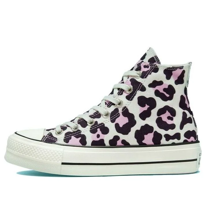 (WMNS) Converse Chuck Taylor All Star Lift High 'Leopard' 568002C