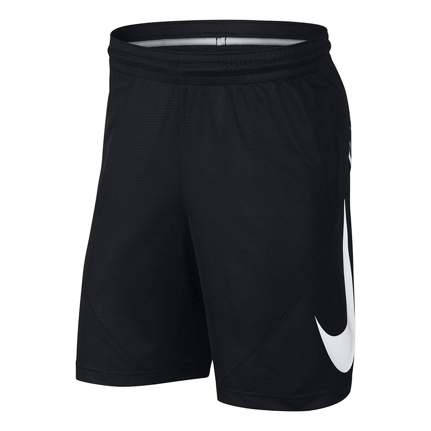 Nike Black Dri-fit 9 Inch Basketball Short Men Black/White 910704-010