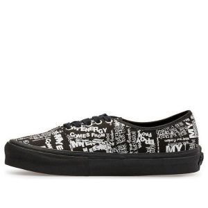 Vans COMME des GARCONS x Authentic LX 'Graffiti - Black' VN0A33TASO7