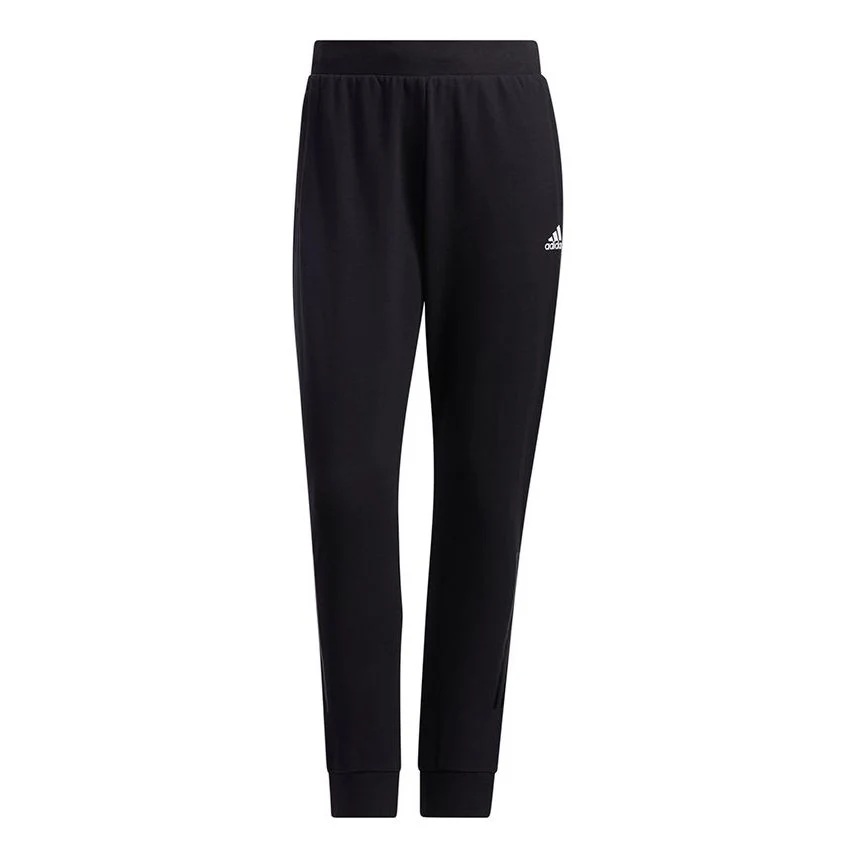 (WMNS) adidas Fi Pt Ft 3s Sports Stylish Casual Long Pants/Trousers Black GP0662