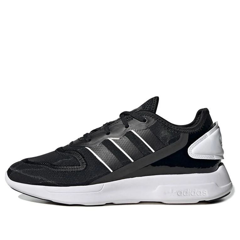 (WMNS) adidas ZX 2K Florine 'Black White' FW0088