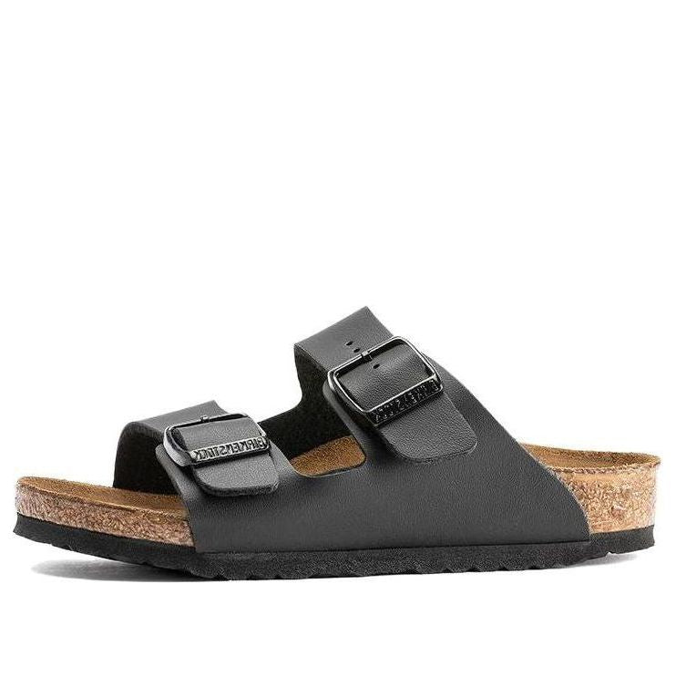 (GS) Birkenstock Arizona Kids Birko-Flor Sandals 'Black' 1005127