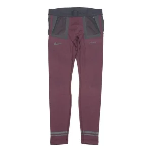 Nike Lab Gyakusou Techknit Tights 'Deep Burgundy Off Noir Dk Smoke Grey' BQ3255-643